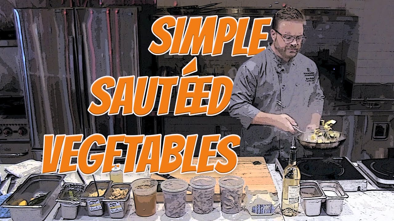 Simple Sautéed Vegetables 'Scampi Style' | Zucchini & Squash w/ Garlic & Thyme