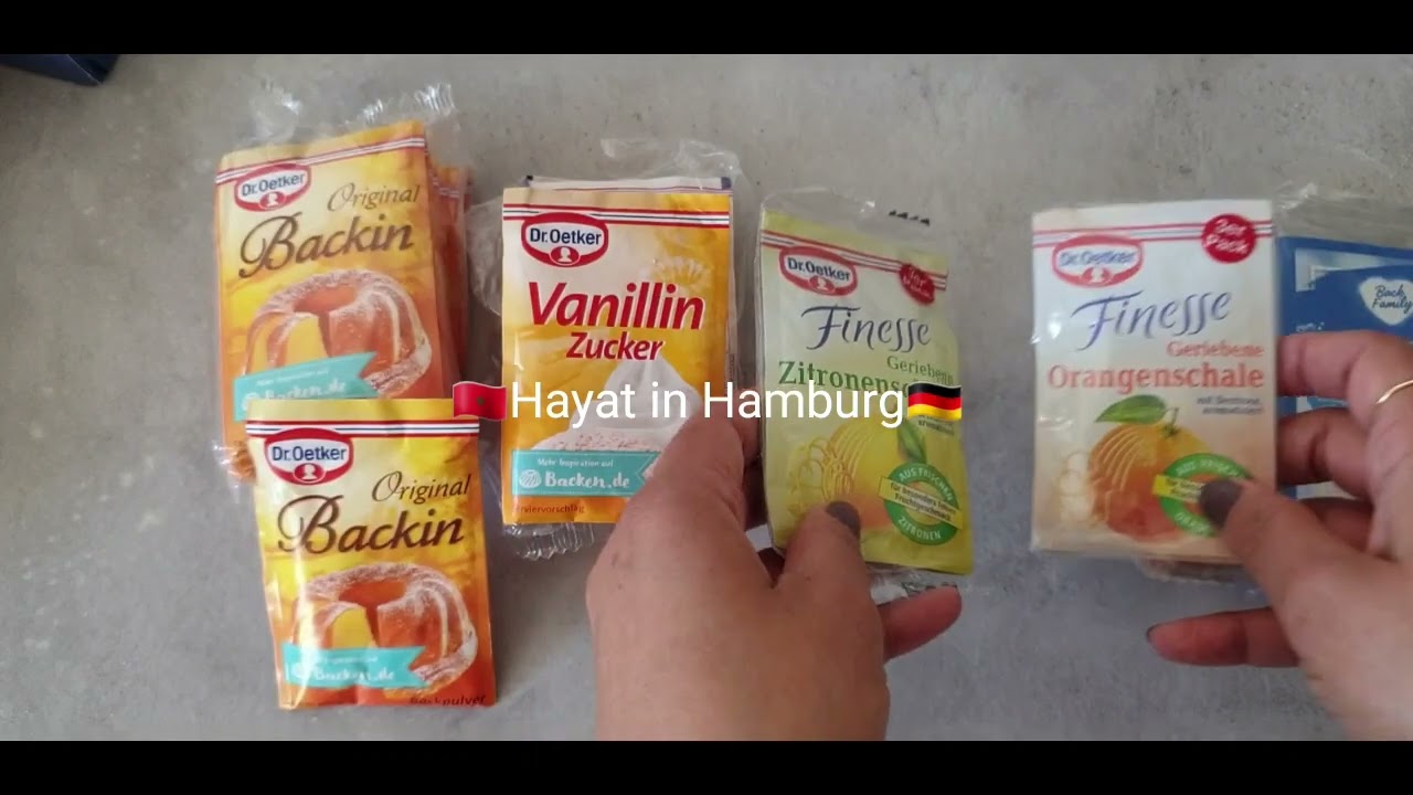 خاص بالناس الجدد في ألمانيا معلومات عن انواع الدقيق, خميرة الحلوى,