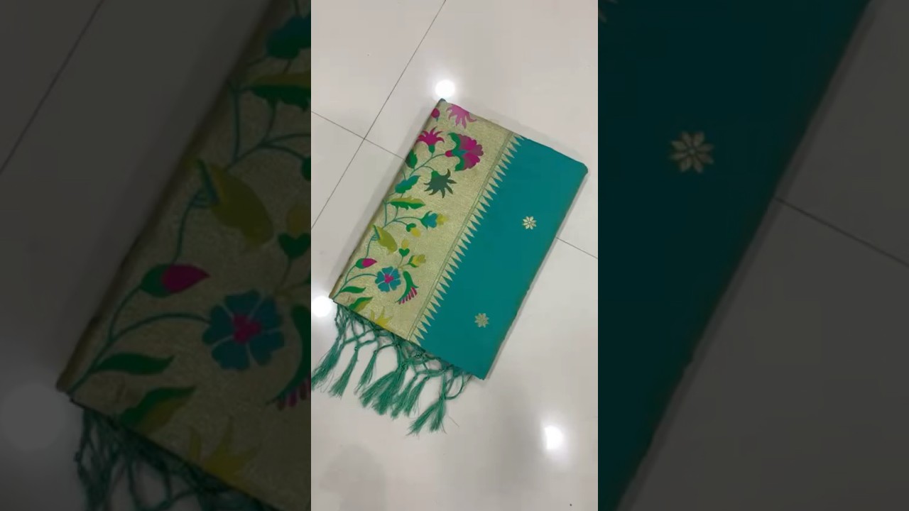 Alia Bhatt–Inspired Soft Silk Kanchivaram Paithani Saree