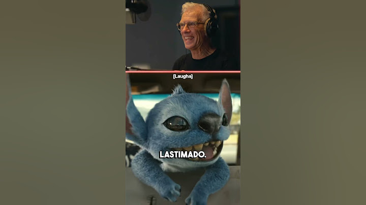 Así fue CÓMO se Hizo la VOZ de STITCH 😱