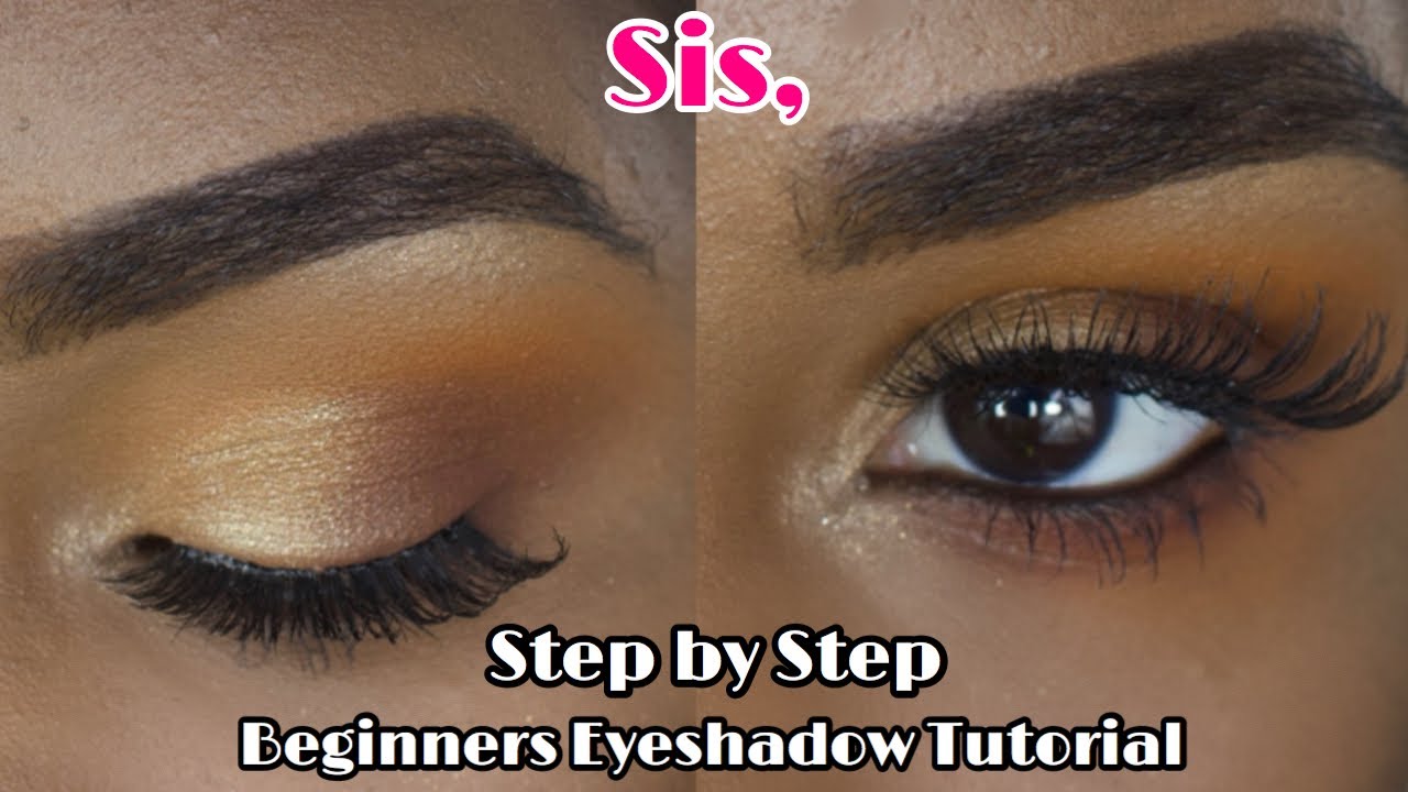 Beginners Eyeshadow Tutorial Makeup