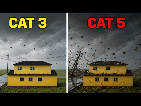 HURRICANE CATEGORIES vs HOUSES in Teardown.