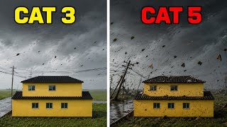HURRICANE CATEGORIES vs HOUSES in Teardown.