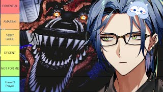 !! horror game tier list !!