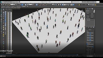 3DSMAX - Tạo người nhanh và nhẹ  ( Populate Ribbon) - Nam Đỗ (N2N)