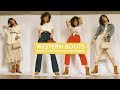 COWBOY BOOT TREND || How to wear cowboy boots 2020!