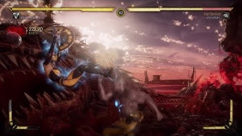 MK11 Geras 620 Combo Damage!