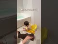傘よりコレ！？ジョイントマットで湯船に入れる「鉄壁のお風呂ガードハック」。
