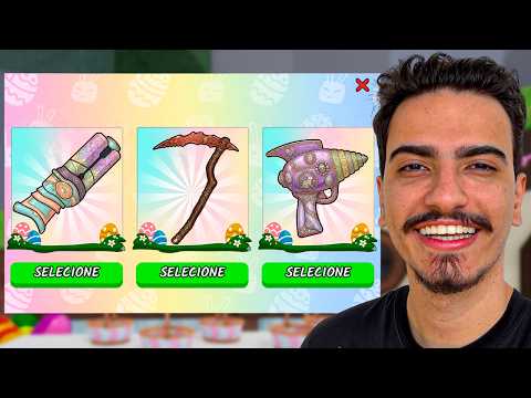 SOBREVIVI APENAS com ITENS de OVOS DE PÁSCOA no 99 NOITES NA FLORESTA 🍫🐰