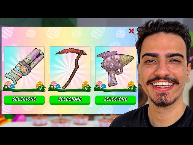 SOBREVIVI APENAS com ITENS de OVOS DE PÁSCOA no 99 NOITES NA FLORESTA 🍫🐰