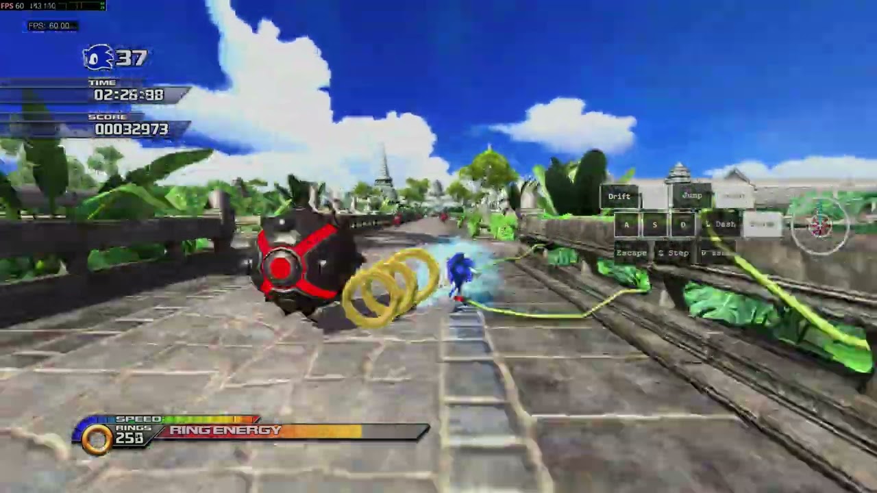 Sonic Unleashed Jungle Joyride Act1 Speedrun 3:56.34 (recomp)