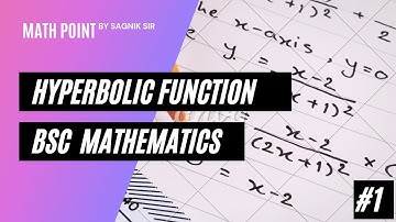 Hyperbolic Function Bsc 1st year In bengali