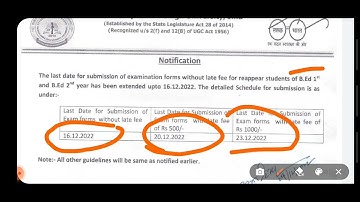 CRSU UNIVERSITY JIND:REAPPEAR EXAM FORM 2022/#bed /#crsu/#reappear/# REAPPEAR form/#BED 1ST 2ND YR
