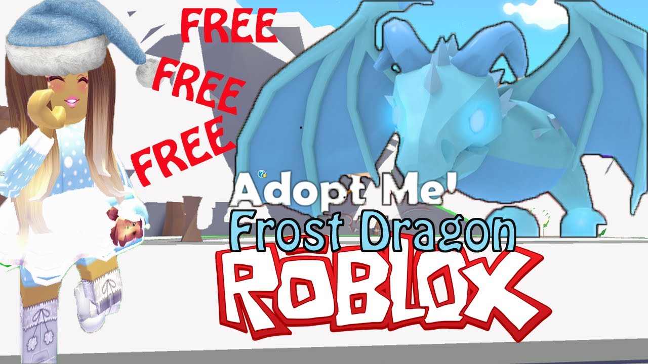 Brand New Frost Dragon In Adopt Me Spending All My Robux ...