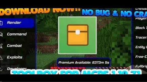 TOOLBOX FOR MINECRAFT 1.19.71 | 32 BIT | INFINITY PREMUIM | NO CRASH |