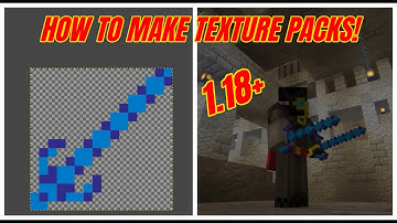 HOW TO CREATE A TEXTURE PACK - Minecraft 1.18 Resource Pack Tutorial