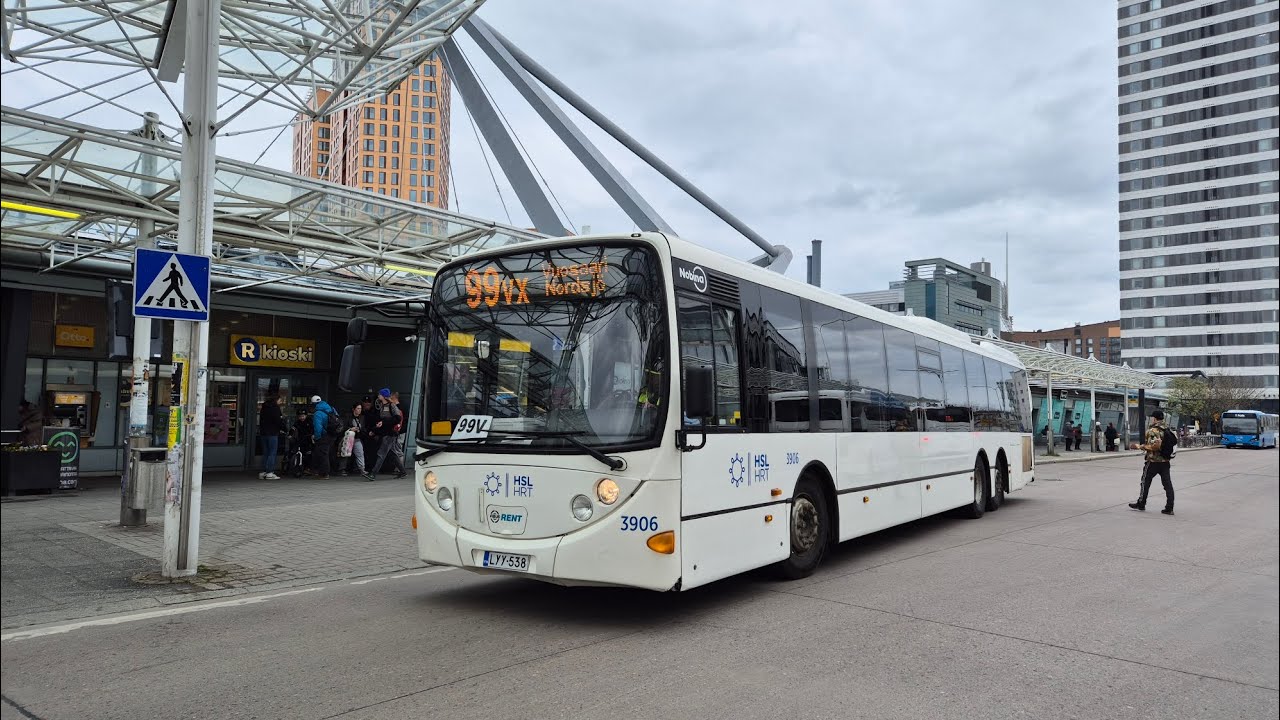 Nobina Finland 3906, Lahti Scala / Scania K280UB 6x2*4 (ZF Ecomat)