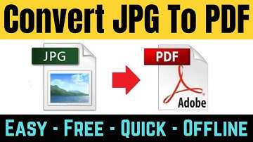 How to Convert JPG to PDF Offline | without Converter | Convert Image to PDF | JPEG to PDF Quick Way
