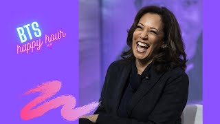 VP Kamala Harris clout-chasing BTS