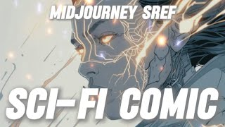 Sci-Fi Comic Style | Use this Midjourney Sref