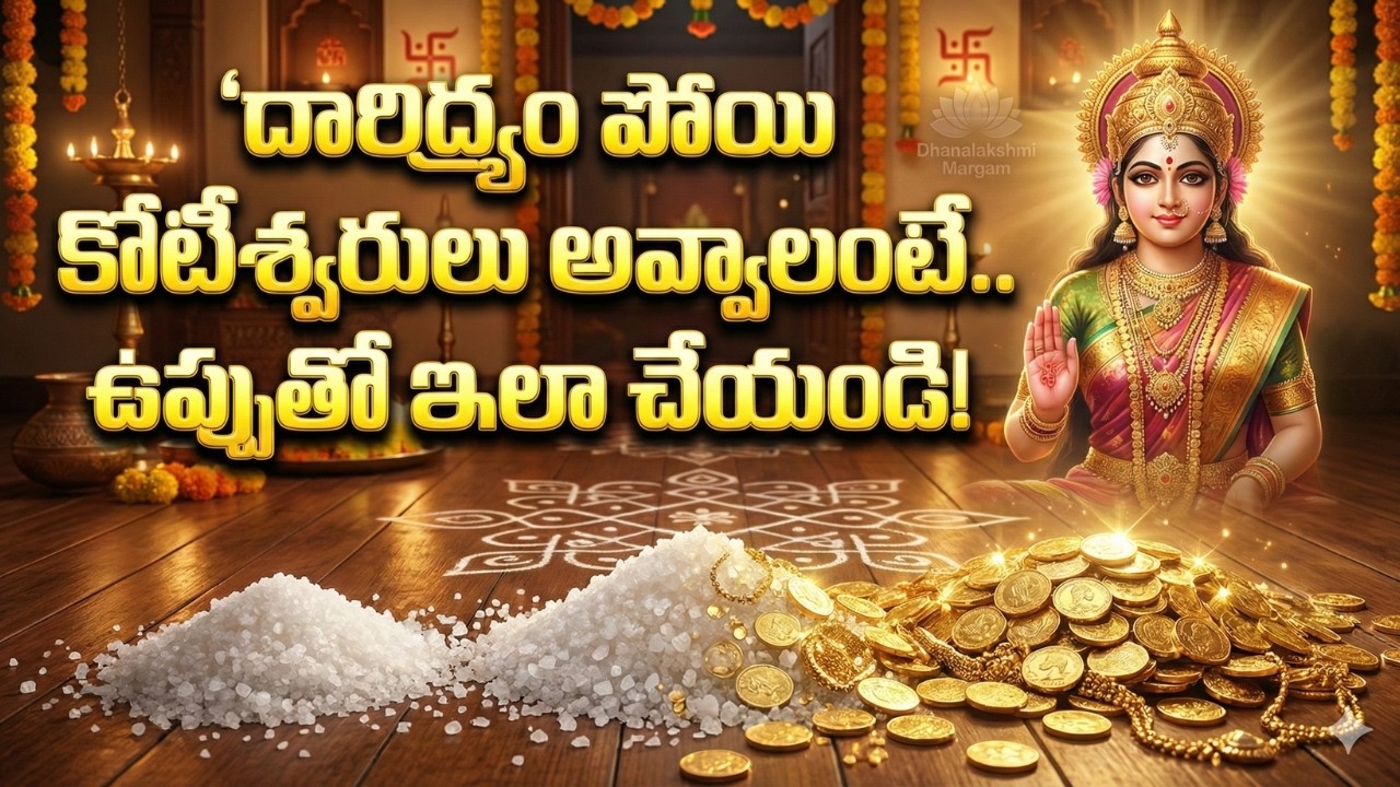 అదృష్టం మీ తలుపు తట్టాలంటే.. పడుకునే ముందు ఉప్పుతో ఈ చిన్న పని చేయండి!