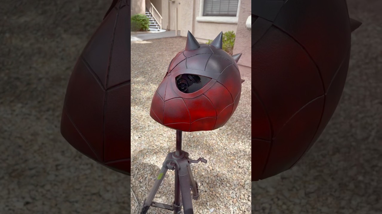 Spider Punk Mask DIY #spiderpunk #spiderman #cosplaydiy #cosplaytips #artdiy #artcraft #spiderverse