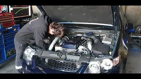 FG XR6 TURBO, Dyno Run.