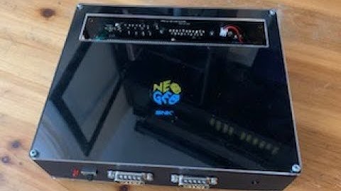NeoGeo MVS Consolised with NeoJamma kit