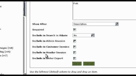 Reorder Product Fields - Websiteforge Ecommerce Website