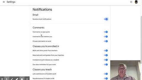 Customizing Google Classroom Notifications