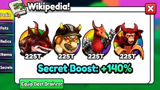 Famous How to unlock *EVERY SECRET* in Brainrot Evolution! (roblox) Wealth