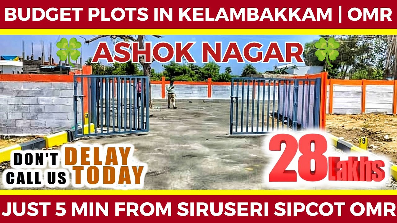 OMR Plots For Sale @ 28 Lakhs 