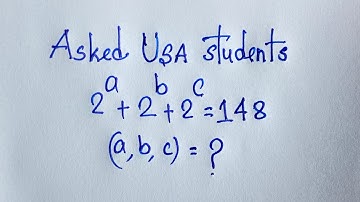 Harvard University admission interviews tricks | Algebra problem Solution |