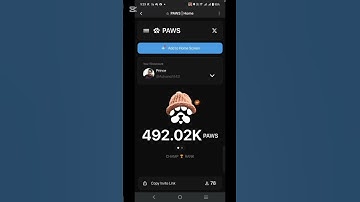 Check Your Paws Allocation by watching full video #paws #Allication #crypto #cryptocurrency #nft