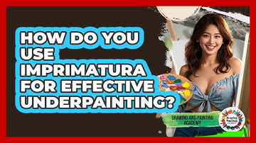 How Do You Use Imprimatura For Effective Underpainting? - Drawing and Painting Academy