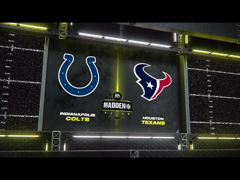 Colts vs Texans Week 2 Simulation (Madden 24 Exhibition)