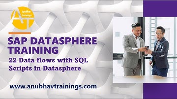 22 Data flows with SQL Scripts in Datasphere