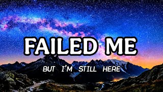 Im A Failed Me Official Lyric Video Cinematic Sadcore Gpm-