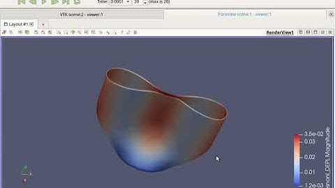 Code Aster SelfContact Example