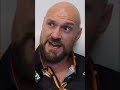 Tyson fury speaks about rocky marciano and completing boxing career shorts