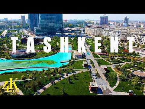 Tashkent Uzbekistan 4k UHD Drone Footage 