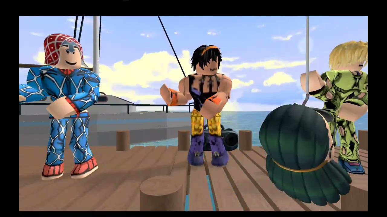 Gang Torture Dance Roblox JoJo Pose Simulator YouTube 
