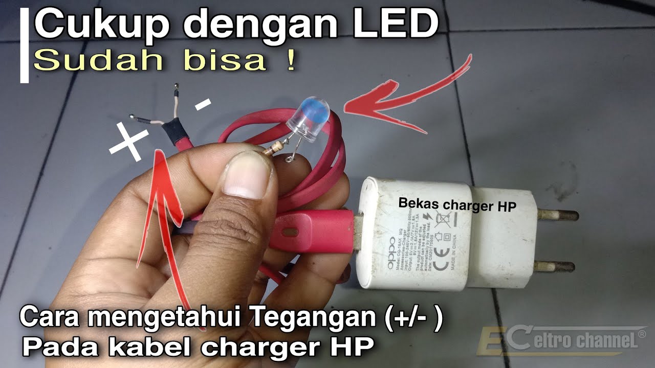 Cara Mengetahui Positif Negatif Kabel Usb 4 Kabel Warna Kabel Plus Minus Pada Charger Hp Youtube