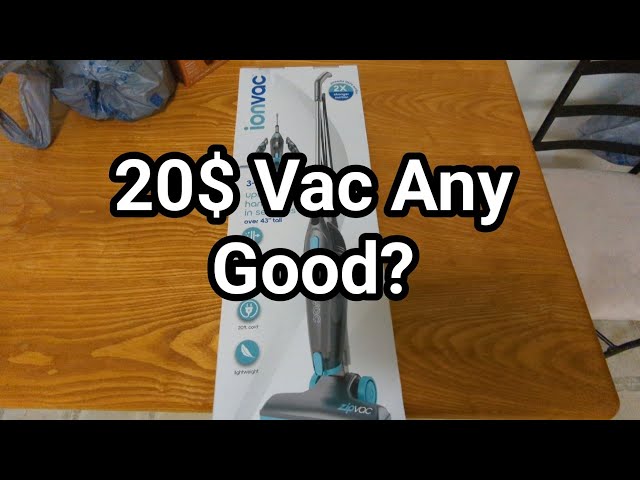 ionVac 8842 3 in 1 Lightweight Corded Stick Vacuum