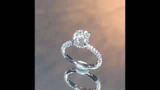 2.09 Ct Cushion Cut Diamond Engagement Ring