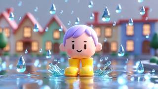 Pitter Patter Raindrop Song 🌧️🎶 | Calming Nursery Rhymes & Kids Songs for Toddlers screenshot 5