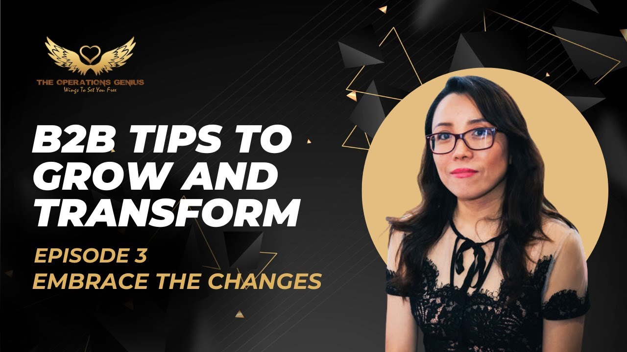 B2B Tips to Grow and Transform - Embrace the Changes - EPISODE 3 - YouTube