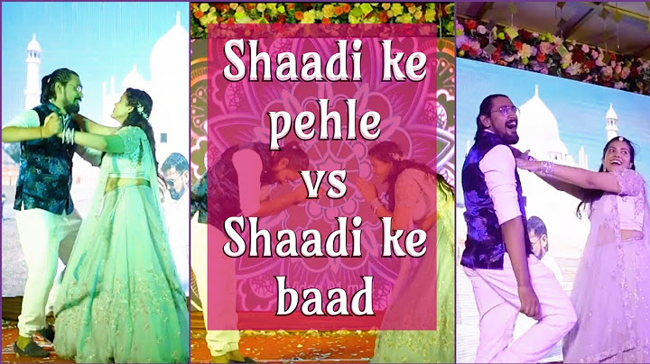 Shaadi ke pehle aur Shaadi ke bad | Shaadi theme |  Couple dance choreography | contact 9903967780