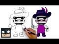 How To Draw Zizzy | Roblox