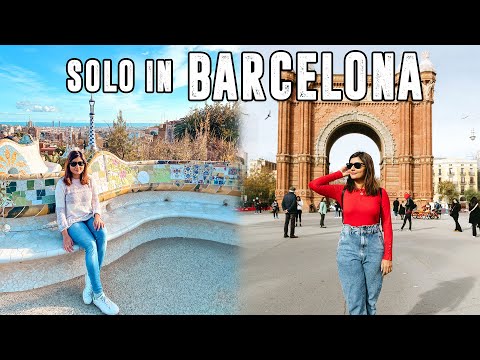 SPAIN TRAVEL VLOG | Indian Girl Traveling Solo in Barcelona! 🇪🇸